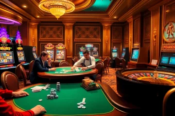 Join the excitement at https://uu88.blog/ with high-stakes poker action in a luxurious casino setting.