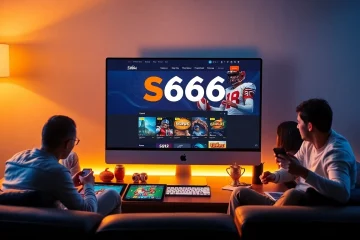 S666.nyc online betting platform interface showcasing diverse games in a modern setting.