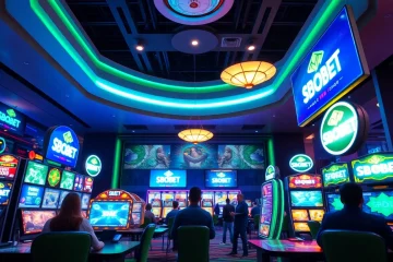 Experience the thrill of sbobet.dance in a vibrant online gaming casino atmosphere.